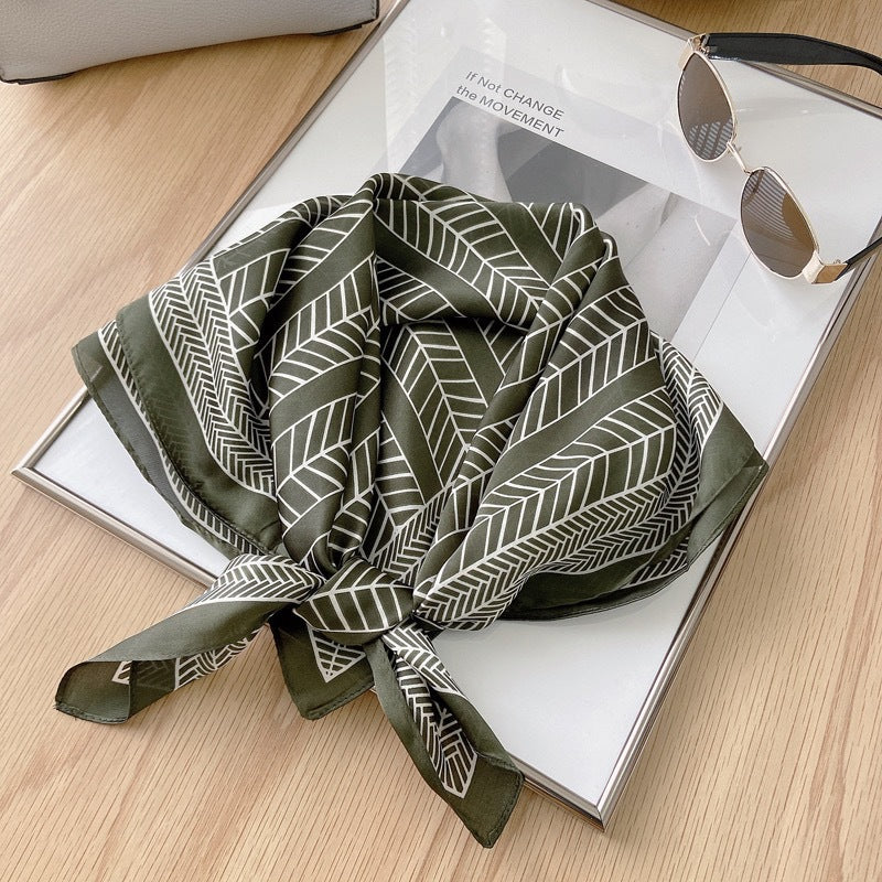 Stylish Spring Autumn Silk Scarf for Women