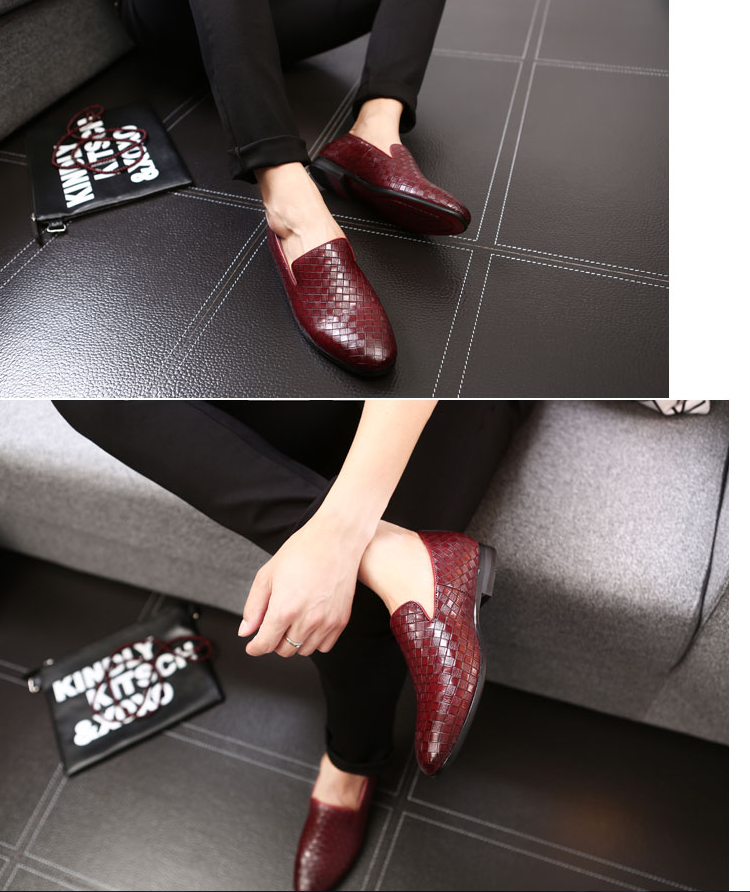 Versatile British Men's Leather Loafers