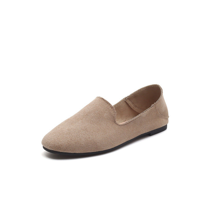 Chaussures plates à enfiler pour femmes, Chaussures décontractées faciles à porter