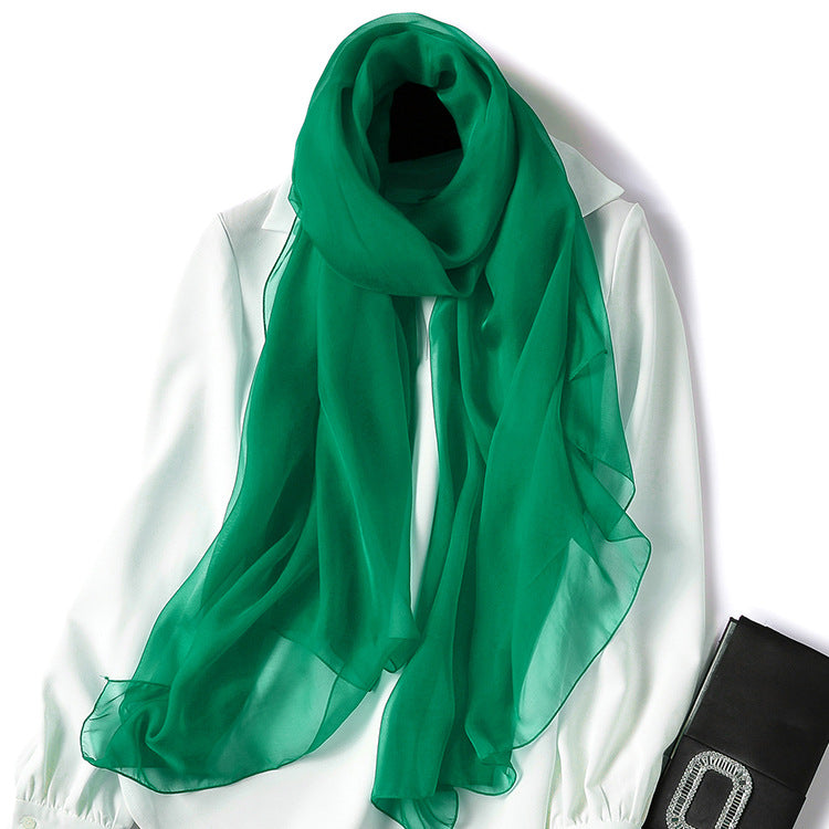 Silk Scarf for Women - 100% Mulberry Silk